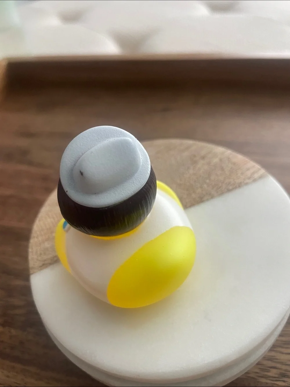Yellow Nurse Rubber Duck Bath Toy - Kids Bath & Play